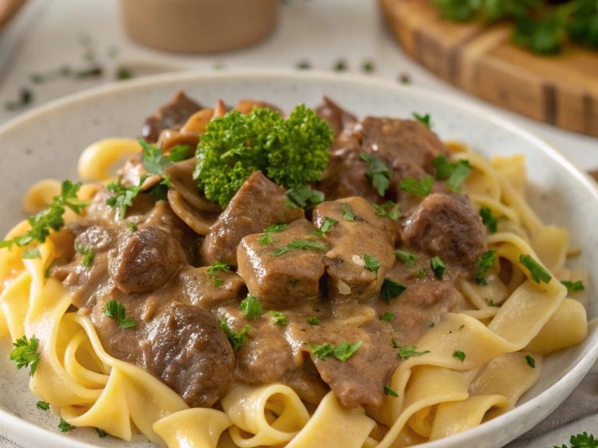 Beef Stroganoff