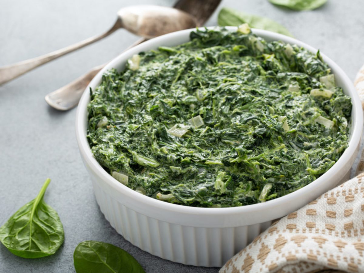 Creamed Spinach
